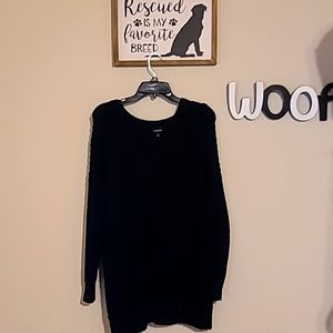 Torrid Oversized V Neck Sweater